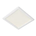 Plafon kwadratowy wpuszczany TENDO-LED Biały Barwa światła zmienna szer. 11,6cm. 9W 3000-4000-6000K Lucide 079030999  5411212071798 lampynox noxbox www.lampynox.pl 2.jpg