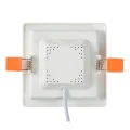 Plafon kwadratowy wpuszczany TENDO-LED Biały Barwa światła zmienna szer. 11,6cm. 9W 3000-4000-6000K Lucide 079030999  5411212071798 lampynox noxbox www.lampynox.pl 3.jpg