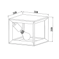 Lampa sufitowa THOR Szary metaliczny E27 Lucide 731020115  5411212730206 lampynox noxbox www.lampynox.pl 5.jpg
