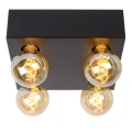 Lampa sufitowa SURTUS Czarna 4xE27 Lucide 301740430  5411212302373 lampynox noxbox www.lampynox.pl 3.jpg