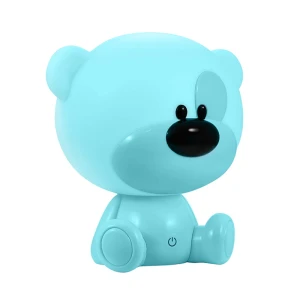 MIŚ BIBI LED 2,5W Lampka nocna niebieska Polux 309891