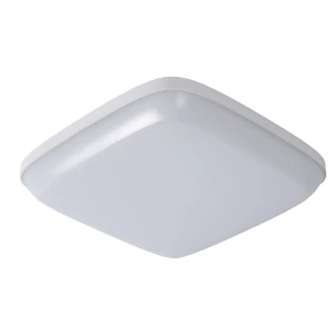 TISIS LED Biała 24W IP54 3000K Plafon łazienkowy kwadratowy Lucide 79193/24/31