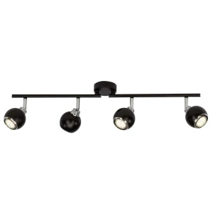 INA Czarny/Chrom LED 4x3W 3000K Spot Brilliant G77732/06