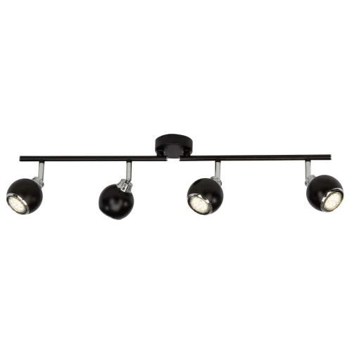 Spot INA Czarny LED 4x3W 3000K Brilliant G77732/06 | 4004353253522 noxbox lampynox www.lampynox.pl