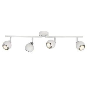 INA Biały/Chrom LED 4x3W 3000K Spot Brilliant  G77732/05