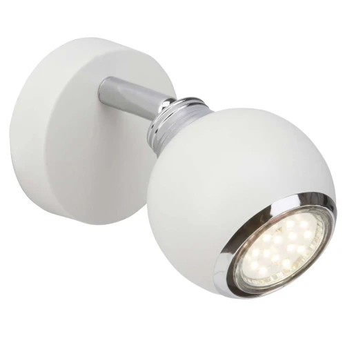 Kinkiet ścienny INA Biały/Chrom LED 3W 3000K Brilliant  G77710/05 | 4004353232688 noxbox lampynox www.lampynox.pl