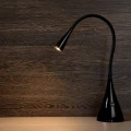 ZOZY Czarna LED 3W ściemnialna 3000K Lampka stołowa Lucide 18650/03/30 lamynox noxbox.pl