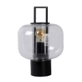 Lampa stołowa ściemnialna SOFIA Czarna śr. 24cm. E27 Lucide 45583/01/30 | 5411212451224 LAMPYNOX NOXBOX.PL