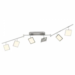 URANUS Chrom/Biały LED 6x5W 3000K Spot Brilliant  G33806/13