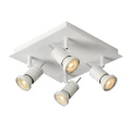 Spot poczwórny TWINNY-LED Biały DIM 4x5W ściemnialny GU10 3000K Lucide 179901931  5411212176189 lampynox noxbox www.lampynox.pl 2.jpg