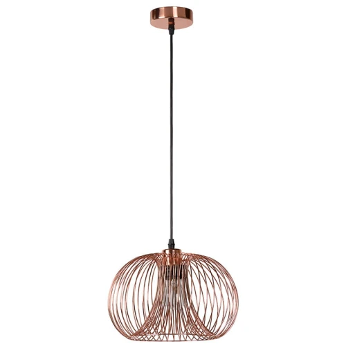 Lampa wisząca VINTI Miedź śr. 30cm. E27 Lucide 024003017  5411212021755 lampynox noxbox www.lampynox.pl 1.jpg