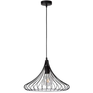 VINTI Czarna śr. 39cm. E27 Lampa wisząca Lucide 02402/40/30
