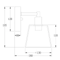 Kinkiet ścienny VITRI Transparentny  Miedź śr. 13cm. E14 Lucide 712650117  5411212712660 lampynox noxbox www.lampynox.pl 5.jpg