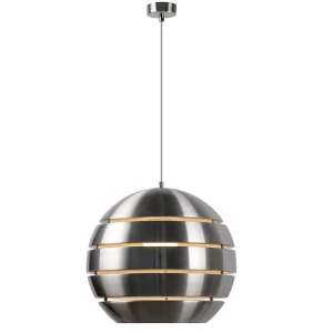 VOLO Satynowy chrom śr. 40cm. E27 Lampa wisząca Lucide 17453/40/12