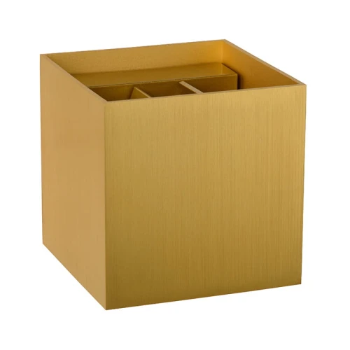 Kinkiet ścienny ściemnialny z regulowanym kątem świecenia góra - dół XIO Matowe złoto  mosiądz LED Dim 3,5W 2700K Lucide 092170402  5411212092441 lampynox noxbox www.lampynox.pl 1.jpg