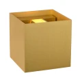 Kinkiet ścienny ściemnialny z regulowanym kątem świecenia góra - dół XIO Matowe złoto  mosiądz LED Dim 3,5W 2700K Lucide 092170402  5411212092441 lampynox noxbox www.lampynox.pl 2.jpg