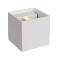 Kinkiet ścienny ściemnialny z regulowanym kątem świecenia góra - dół XIO Biały LED Dim 4W 2700K Lucide 092170431  5411212091895 lampynox noxbox www.lampynox.pl 4.jpg