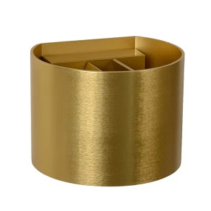 XIO Matowe złoto | mosiądz LED Dim 3,5W ściemnialny 2700K Regulowany kąt świecenia Kinkiet ścienny Lucide 09218/04/02