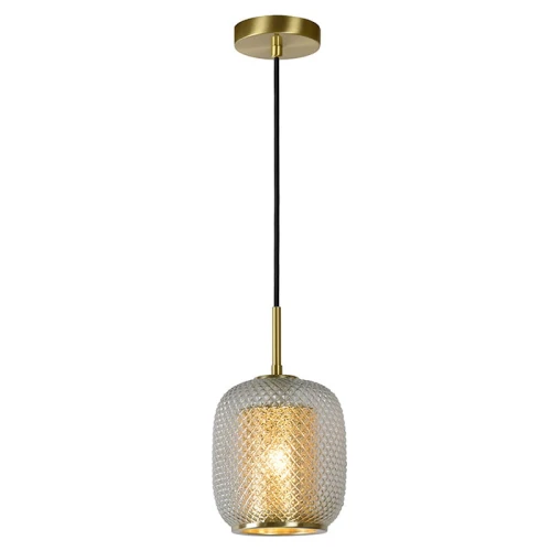 Lampa wisząca AGATHA Matowe złoto  mosiądz śr. 18cm. E27 Lucide 034330102  5411212031372 lampynox noxbox www.lampynox.pl 1.jpg