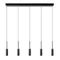 Lampa wisząca ściemnialna TUBULE Czarna LED Dim szer. 101cm. 5x7W 2700K Lucide 244013530  5411212241870 lampynox noxbox www.lampynox.pl 1.jpg