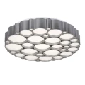 Lampa sufitowa ściemnialna Andela Srebrna LED 48W śr. 50cm. 4000K Rabalux 6039  5998250360393 noxbox lampynox www.lampynox.pl 2.jpg