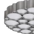 Lampa sufitowa ściemnialna Andela Srebrna LED 48W śr. 50cm. 4000K Rabalux 6039  5998250360393 noxbox lampynox www.lampynox.pl 3.jpg