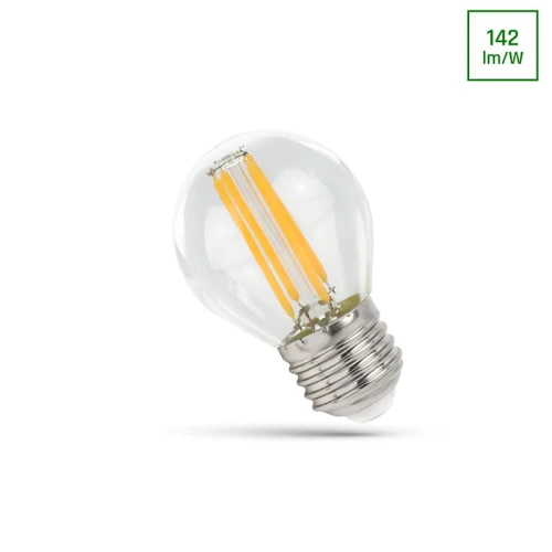 Filament LED KULKA E-27 230V 6W COG WW CLEAR SPECTRUM WOJ+14396  5902650569201 lampynox noxbox www.lampynox.pl 1.jpg
