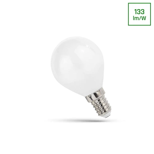 Filament LED KULKA E-14 230V 6W COG NW MILKY SPECTRUM WOJ+14395  5902650569195 lampynox noxbox www.lampynox.pl 1.jpg