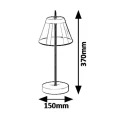 Lampka stołowa Aviana LED Biały  Złoty 6W 4000K Rabalux 5030  5998250350301 noxbox lampynox www.lampynox.pl 4.jpg
