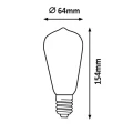 Filament-LED 1W 2200K E27 barwa ciepła Rabalux 1992  5998250319926 noxbox lampynox www.lampynox.pl 2.jpg