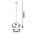 Lampa wisząca Ginger Złota E14 śr. 28cm. Rabalux 6050  5998250360508 noxbox lampynox www.lampynox.pl 3.jpg