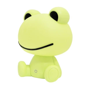 Lampa dekoracyjna LED Żabka zielona Polux