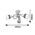 Lampa sufitowa Lacey Czarny 3xE14 Rabalux 5343  5998250353432 noxbox lampynox www.lampynox.pl 5.jpg