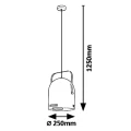 Lampa wisząca Minuet E27 Rabalux 7016  5998250370163 noxbox lampynox www.lampynox.pl 3.jpg