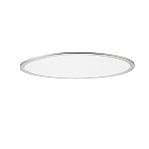 Plafon z pilotem ściemnialny, barwa światła zmienna Taleb Srebrna LED 40W DIM szer. 60cm. 3000K-6500K Rabalux 2191  5998250321912 noxbox lampynox www.lampynox.pl 1.jpg