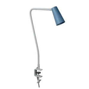 BASTIN Niebieska GU10 Lampka stołowa z uchwytem mocującym Lucide 05536/01/35