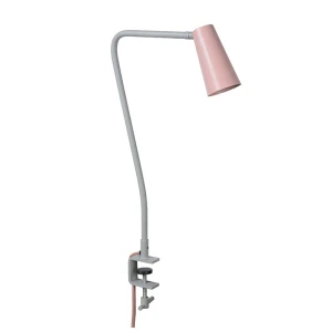 BASTIN Różowa GU10 Lampka stołowa z uchwytem mocującym Lucide 05536/01/66