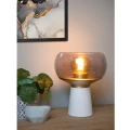 Lampka stołowa FARRIS Biała   Matowe złoto E27 Lucide 055400131  5411212051400 lampynox noxbox www.lampynox.pl 5.jpg