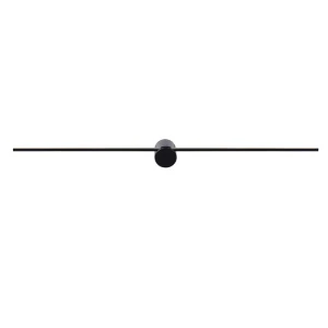 MIZAR Czarna LED DIM 10W szer. 90cm. IP44 2700K Kinkiet łazienkowy nad lustro  Lucide 12201/90/30 