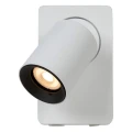 Kinkiet regulowany z ładowarką NIGEL Biały LED 5W Gniazdo USB GU10 3000K LUCIDE 099290631  5411212092748 lampynox noxbox www.lampynox.pl 3.jpg