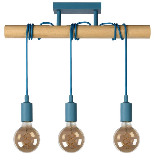 Lampa wisząca PAULIEN Niebieska 3xE27 Lucide 081270335  5411212082916 lampynox noxbox www.lampynox.pl 1.jpg