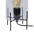 Lampka stołowa STEFFIE Szara przydymiona Lucide 455660165  5411212450777 lampynox noxbox www.lampynox.pl 3.jpg