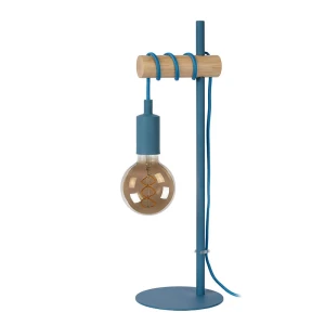 PAULIEN Niebieska E27 Lampka stołowa Lucide 08527/01/35