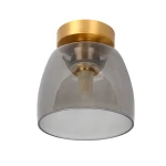 TYLER Złoty mat G9 IP44 Lampa sufitowa łazienkowa Lucide 30164/01/02