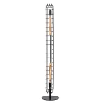 LATTICE Czarna 2xE27 Lampa podłogowa stojąca Lucide 05732/02/30