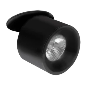 Oczko przegubowe podtynkowe Haron 10W 800lm czarne 309433