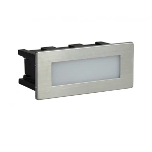 Mur Led Inox 1,5W 3000K Lampa elewacyjna zewnętrzna E 04