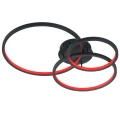 Lampa sufitowa sterowana aplikacją WIZ AARON LED Antracyt 36W RGB 3000-6000K Trio 652710342 | 4017807473339 noxbox lampynox www.lampynox.pl