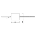 Lampa podłogowa BANGKOK LED Nikiel mat 18W 3000K z włącznikiem nożnym Trio 426511807 | 4017807473407 noxbox lampynox www.lampynox.pl
