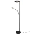 Lampa podłogowa BARRIE LED Czarny mat 32W | 6W 2700 + 4000K Trio 424210332 | 4017807467598 noxbox lampynox www.lampynox.pl